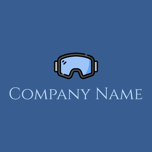 Goggles logo on a Tory Blue background - Retail