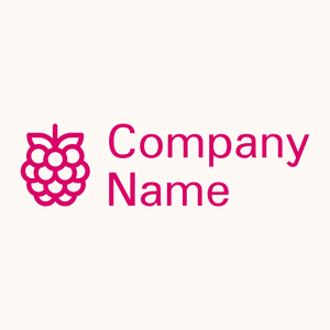 Raspberry logo on a Seashell background - Food & Drink