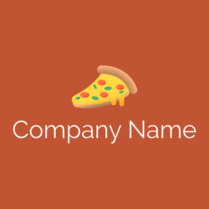 Pizza logo on a Trinidad background - Food & Drink