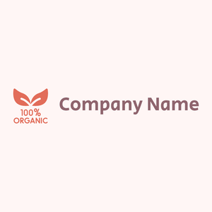 Organic logo on a Snow background - Environmental & Green