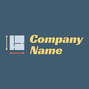 Plans logo on a Chambray background - Architectural