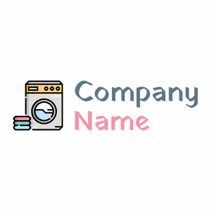 Washing machine on a White background - Home Furnishings