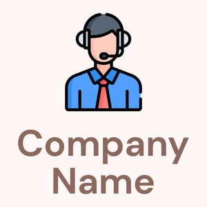 Customer support logo on a Snow background - Business & Consulting