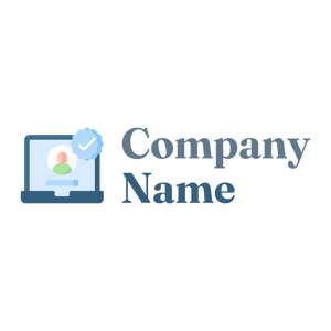 Blue Verified account logo on a White background - Business & Consulting