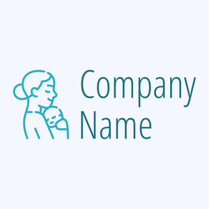 Mother logo on a Ghost White background - Children & Childcare