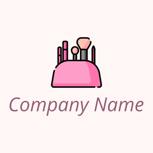 Beauty logo on a Snow background - Fashion & Beauty