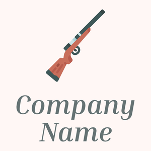 Rifle logo on a light background - Sports