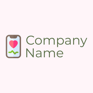 Smartphone logo on a Lavender Blush background - Sports