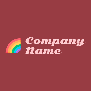 Rainbow logo on a Red background - Community & Non-Profit