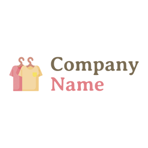 Clothes hanger logo on a White background - Fashion & Beauty