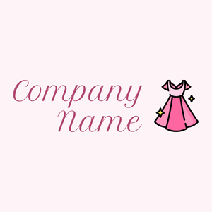 Dress logo on a Lavender background - Fashion & Beauty