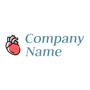 Heart logo on a White background - Medical & Pharmaceutical