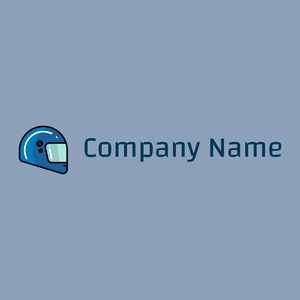 Helmet logo on a Rock Blue background - Construction & Tools