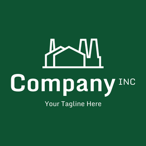 Industry logo on green background - Business & Consulting