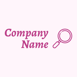 Loupe logo on a Lavender Blush background - Travel & Hotel