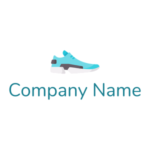 Blue Running shoes on a White background - Fashion & Beauty