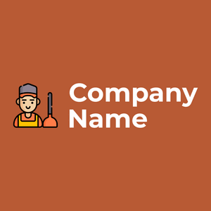 Plumber logo on a Smoke Tree background - Business & Consulting