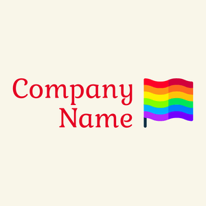 Pride logo on a Beige background - Community & Non-Profit