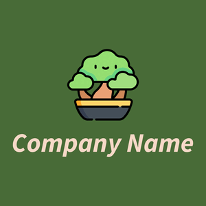 Bonsai logo on a Green House background - Environmental & Green