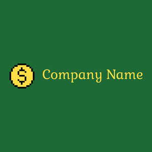 Dollar logo on a Camarone background - Business & Consulting