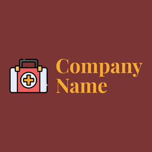 First aid box logo on a Crown Of Thorns background - Education