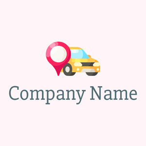 Transport logo on a Lavender Blush background - Automotive & Vehicle