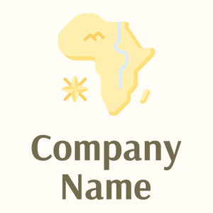 Africa logo on a Floral White background - Environmental & Green