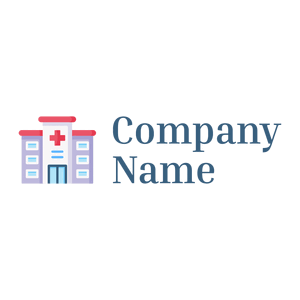 Hospital logo on a White background - Medical & Pharmaceutical