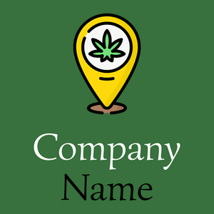 Cannabis logo on a Green House background - Medical & Pharmaceutical