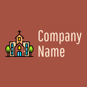 Church logo on a Crail background - Religious