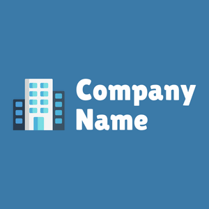 Buildings logo on a Curious Blue background - Architectural