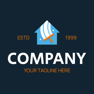 Logo of a house cleaning company - Cleaning & Maintenance