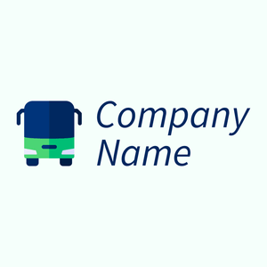 Bus logo on a green background - Automotive & Vehicle