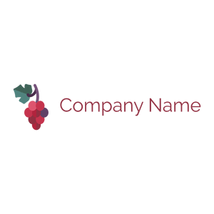 Grapes logo on a White background - Agriculture