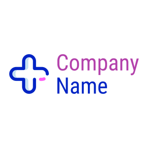 Medium Blue Pharmacy on a White background - Medical & Pharmaceutical