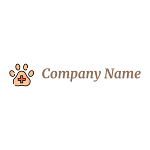 Veterinary logo on a White background - Animals & Pets