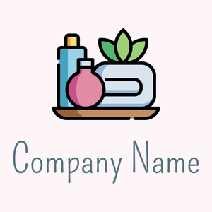 Massage logo on a Lavender Blush background - Spa & Esthetics