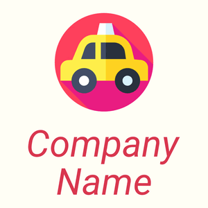 Taxi logo on a Ivory background - Automotive & Vehicle