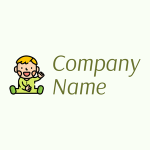 Baby boy logo on a Ivory background - Children & Childcare