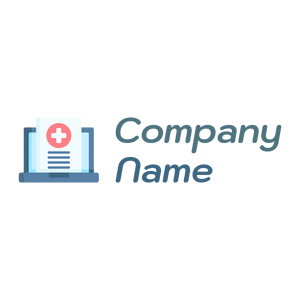 Medical record logo on a White background - Technology