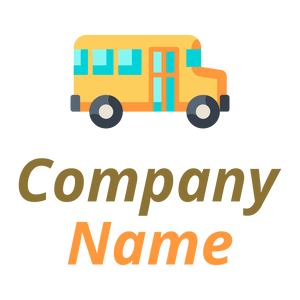 Bus logo on a White background - Automotive & Vehicle