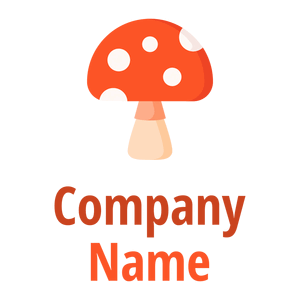 Orange Mushroom on a White background - Agriculture