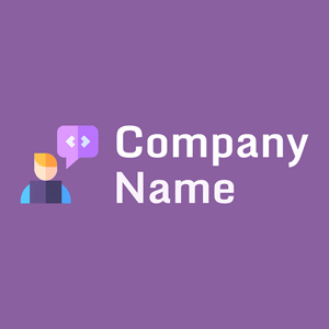 Programmer logo on a purple background - Business & Consulting