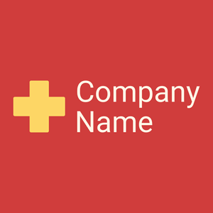 Pharmacy logo on a Persian Red background - Education