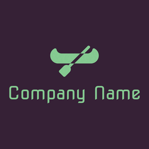 Canoe logo on a purple background - Sports