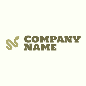 Snake logo on a Ivory background - Animals & Pets