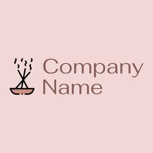 Incense logo on a Pot Pourri background - Floral