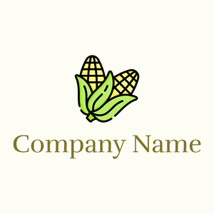 Two Corns logo on a Ivory background - Agriculture