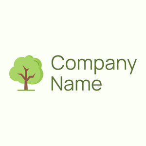 Tree logo on a Ivory background - Environmental & Green