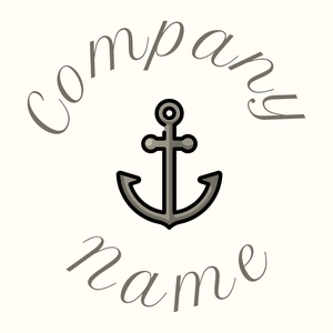 Anchor on a Floral White background - Security